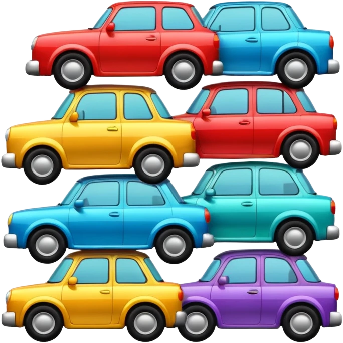 On top of cars emoji