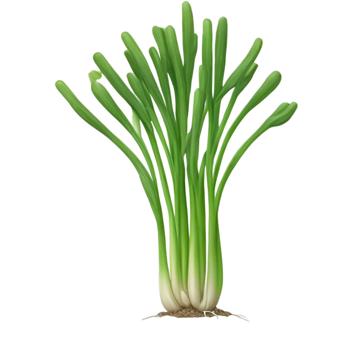 scallion plant emoji