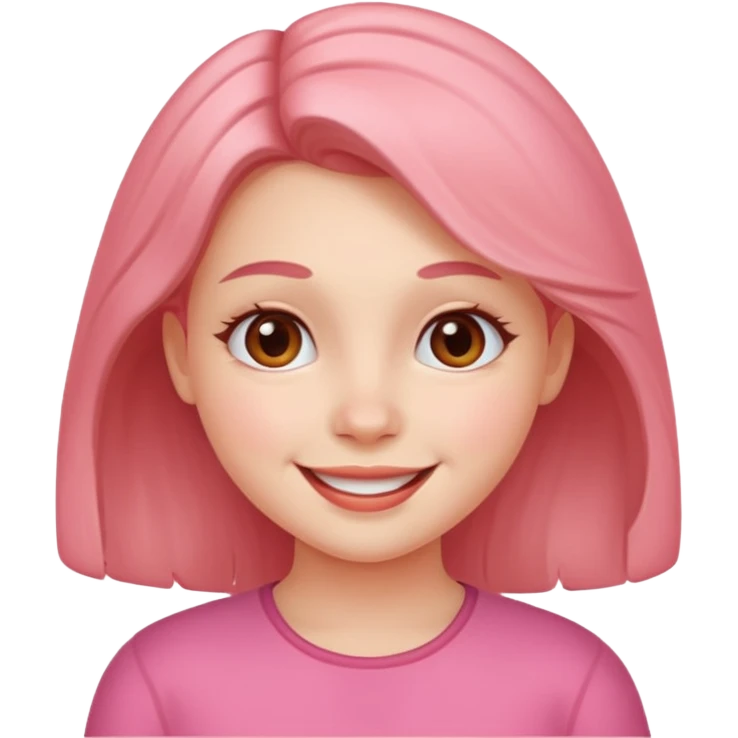 Tatlı kız emoji