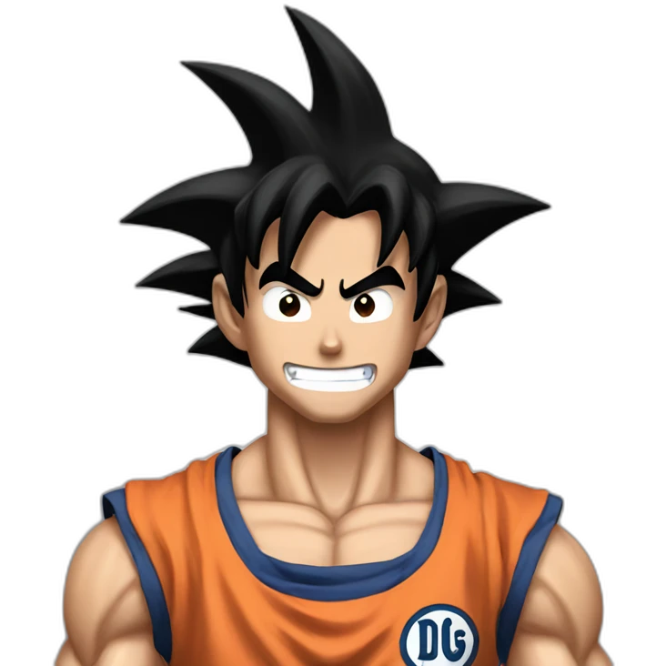 does goku clean nuts? emoji