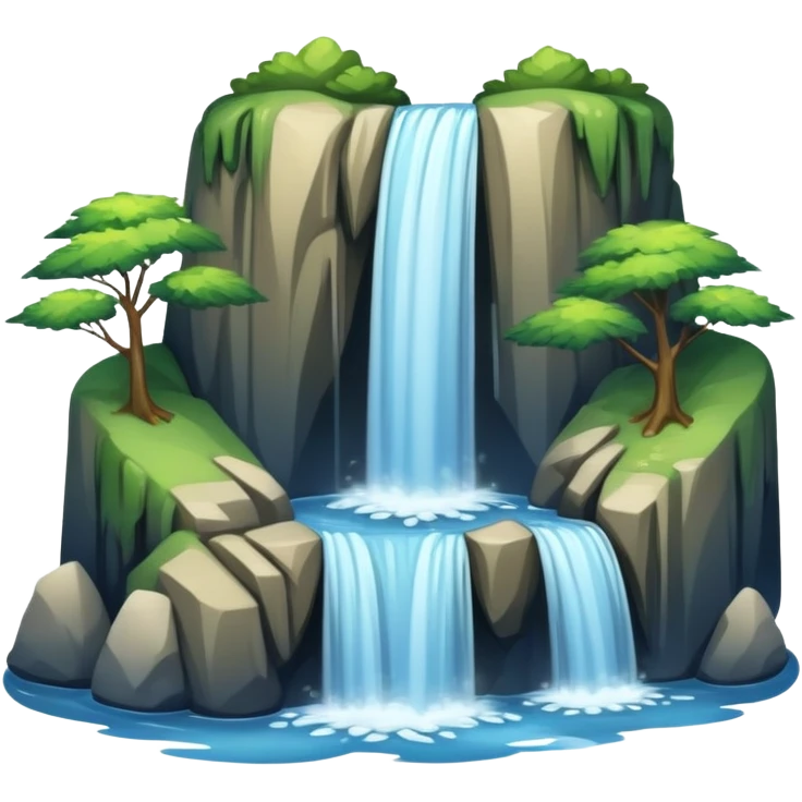 waterfall emoji