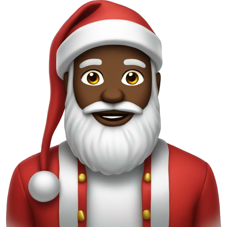 Black Santa  emoji