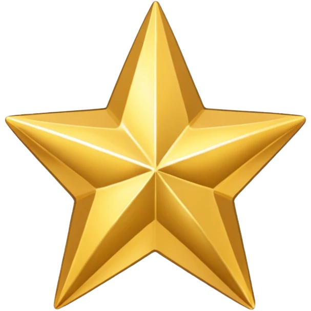 
4-pointed star 3d emoji