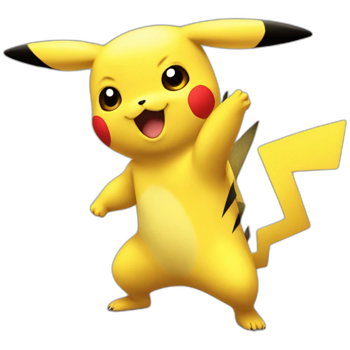 pikachu fighting emoji