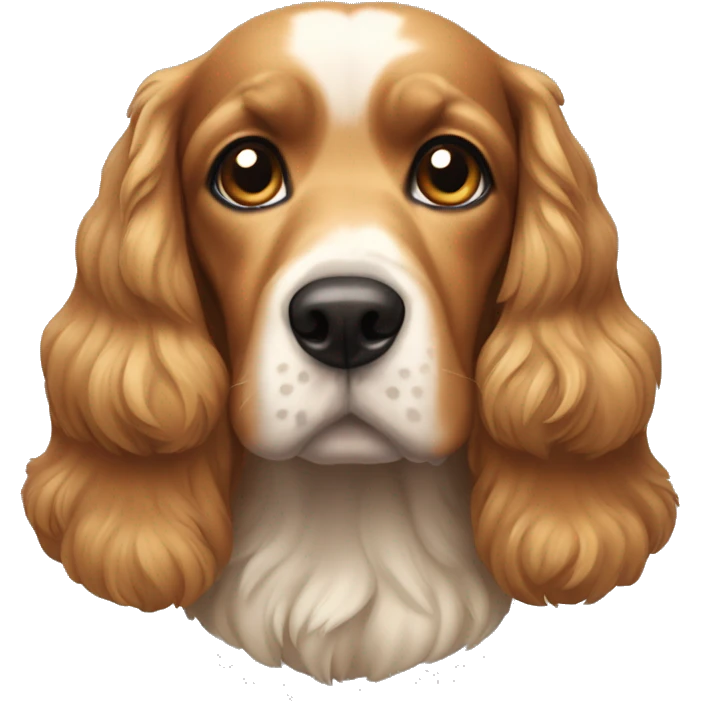 Cocker dog  emoji