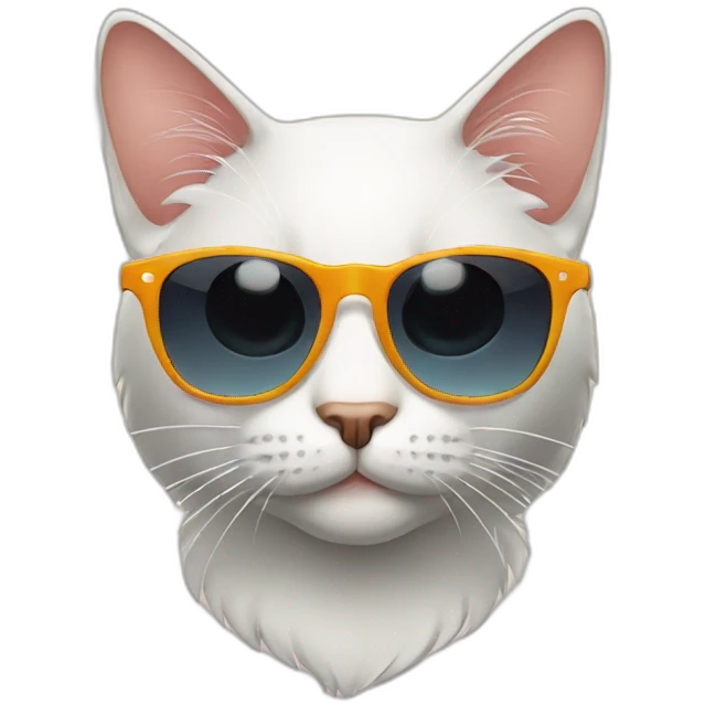 cat with sunglass emoji