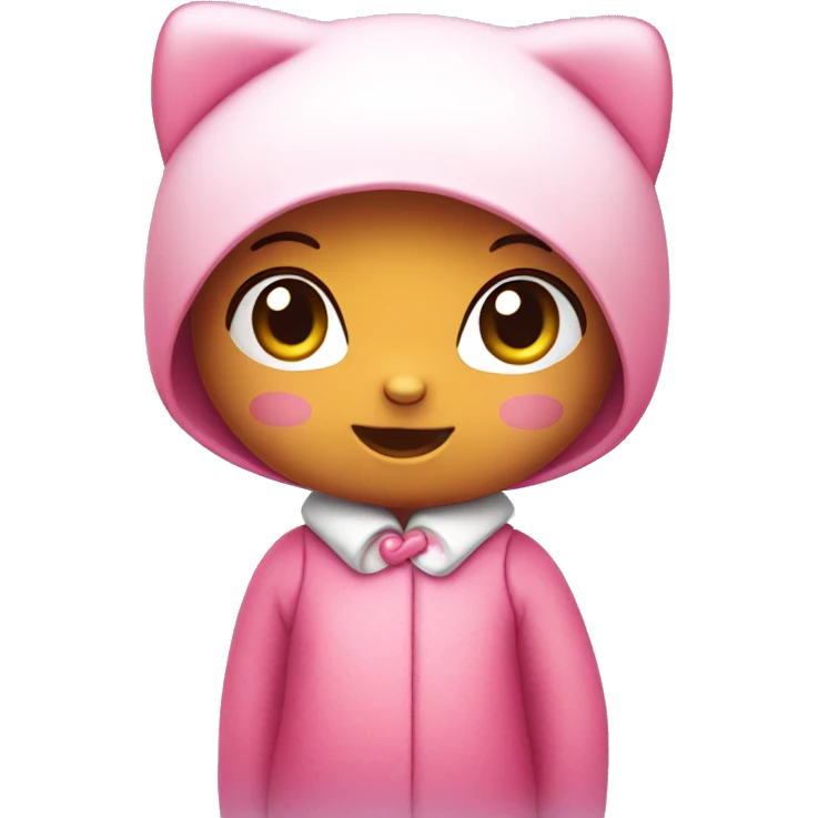 Hello kitty in love  emoji