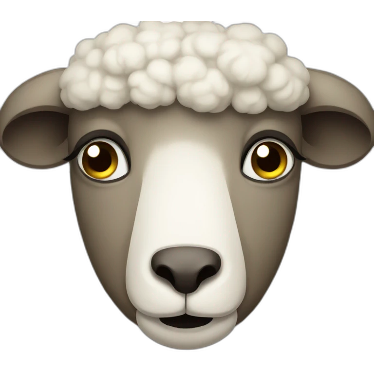 sheep sad emoji