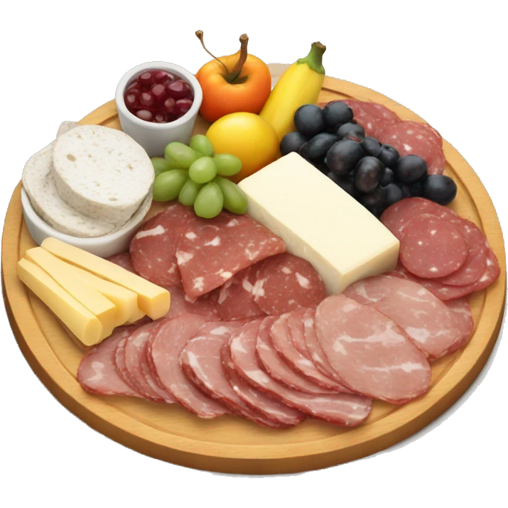 Charcuterie platter emoji