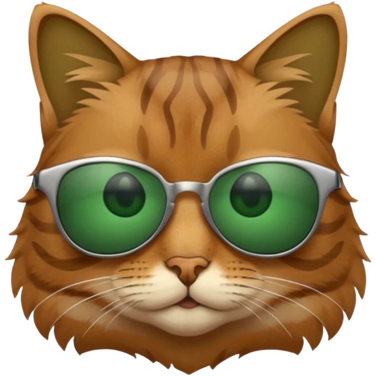 Cat wearing sunglasses emoji