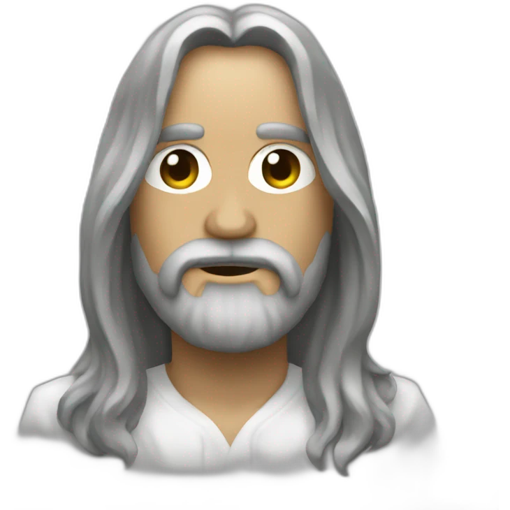 Jesus in the metal band  emoji