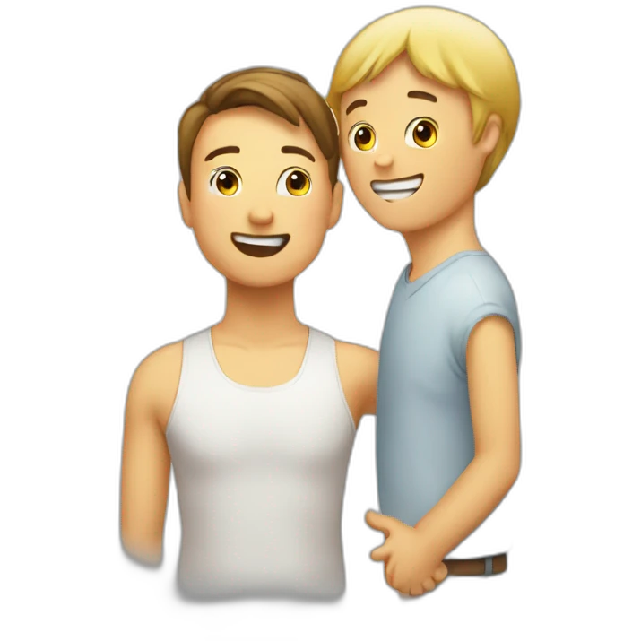 Patting another person on the head emoji
