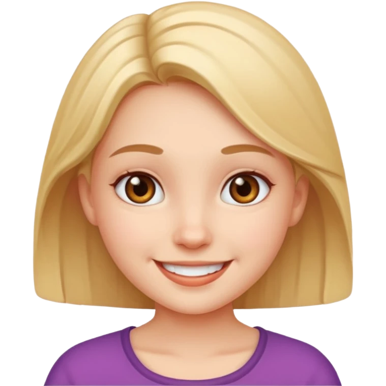 دختر کیوت emoji