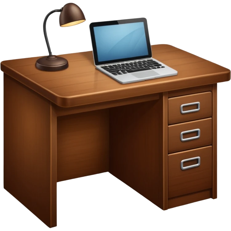 wooden desk emoji