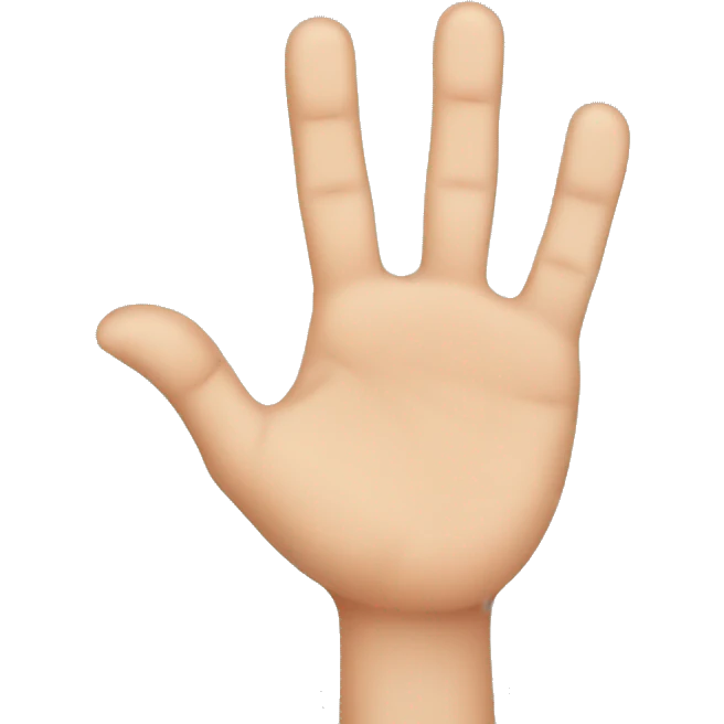 Baby finger  emoji