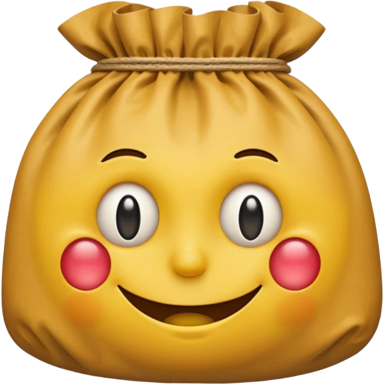 smiley with bags under eyes emoji