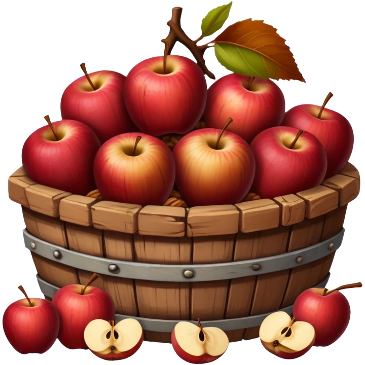 A bunch of jaroset made with rotten apples, nuts and wine. It's color should resemble a brick emoji