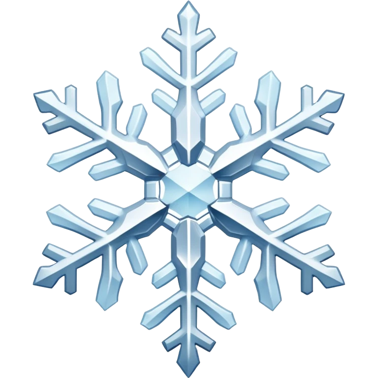 white snowflake emoji