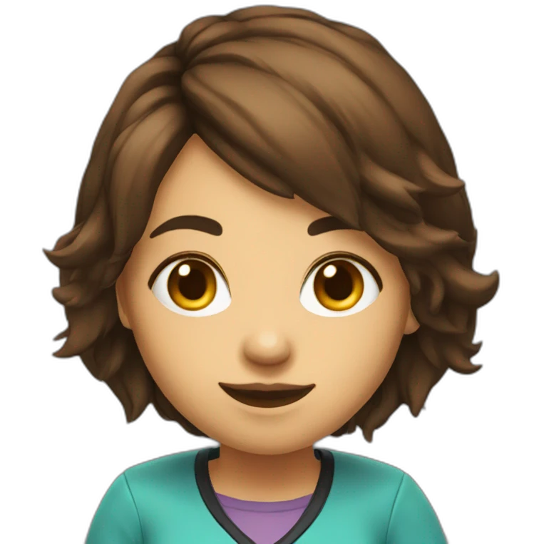 Gamer girl emoji