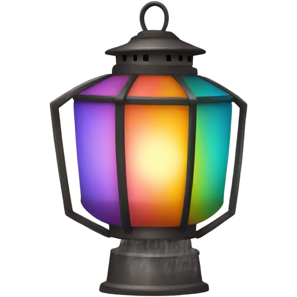 colorful lantern emoji