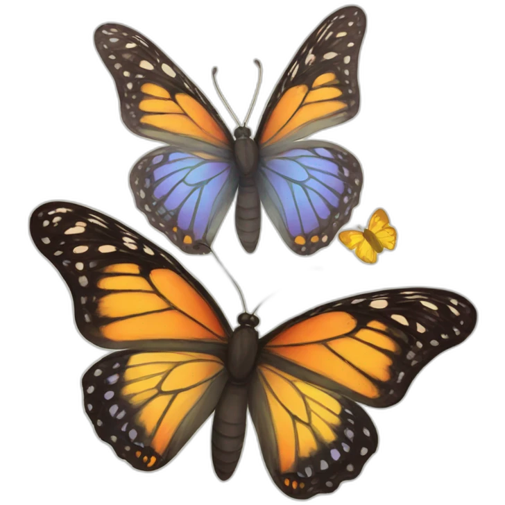 Mariposas emoji