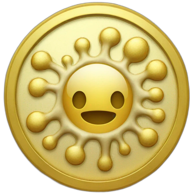 golden leukocyte coin emoji
