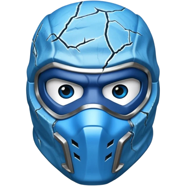 mortal kombat sub zero mask emoji