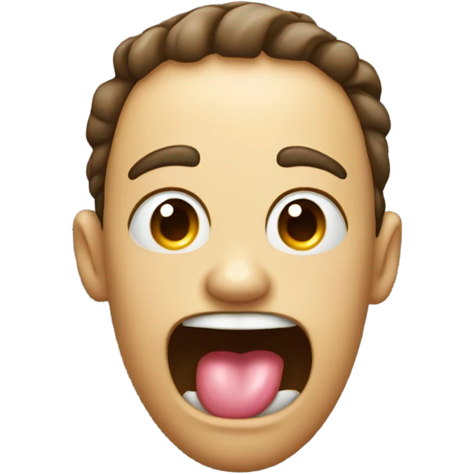 emoji tongue out drooling and eyes out emoji