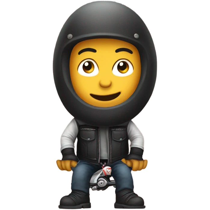 Meep biker emoji