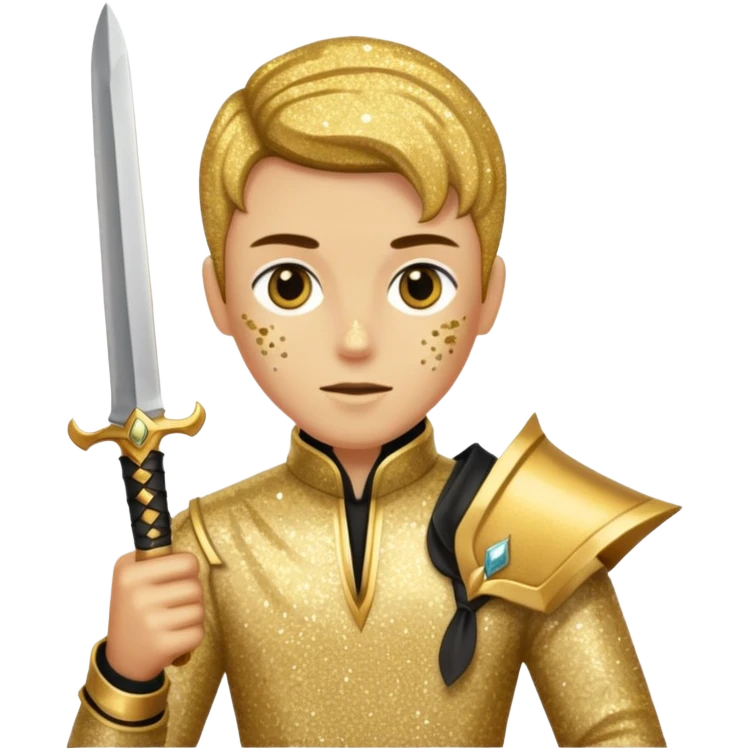 Glitter assassin emoji