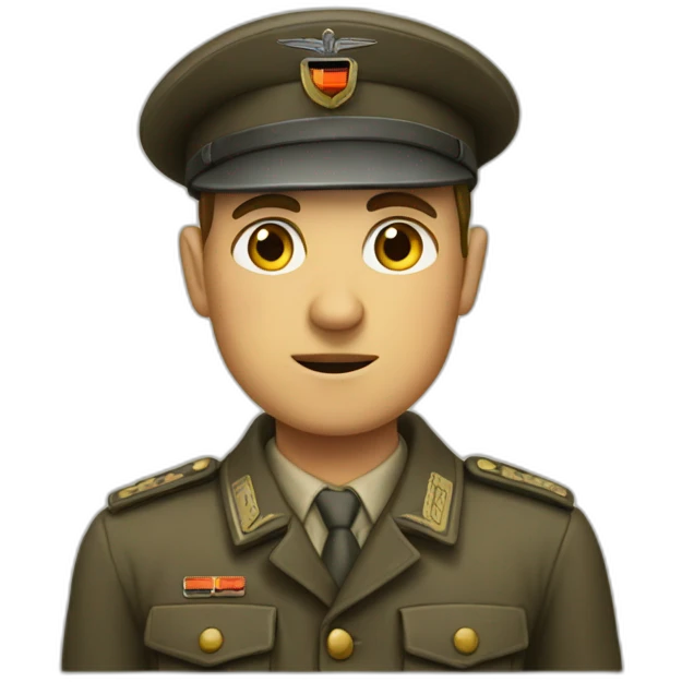 German person in 1945 emoji