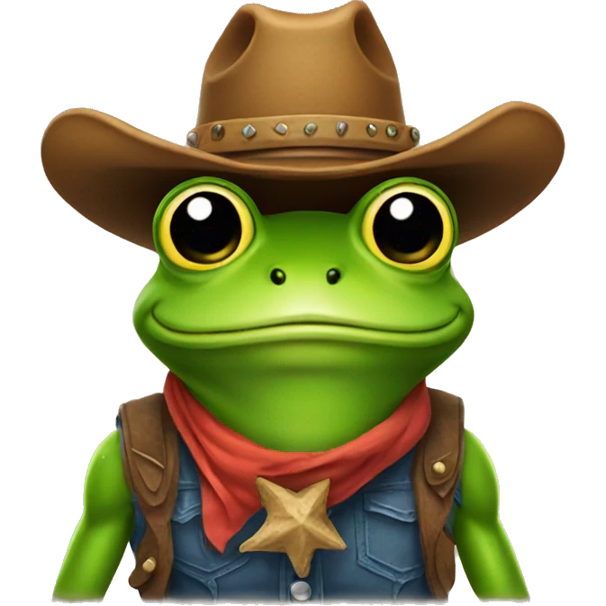 cowboy frog emoji