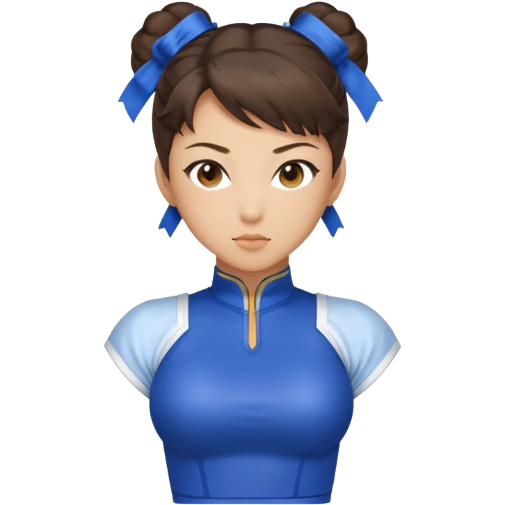 Chun li tardis blue underwear  emoji