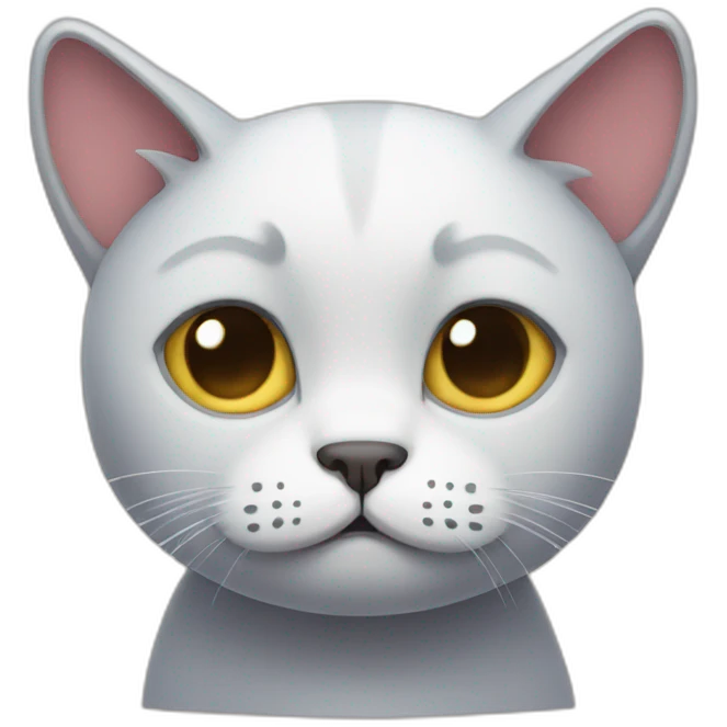 Sad cat emoji