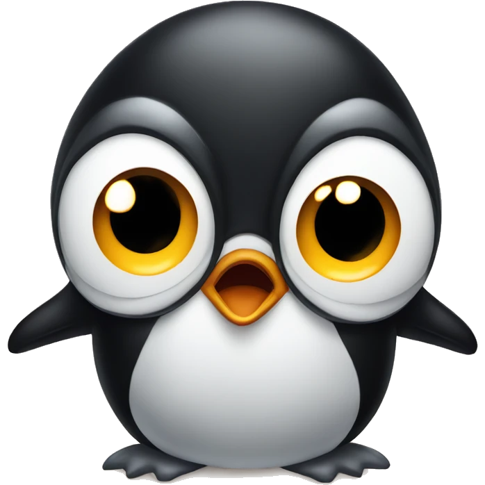 Scared Pinguin  emoji
