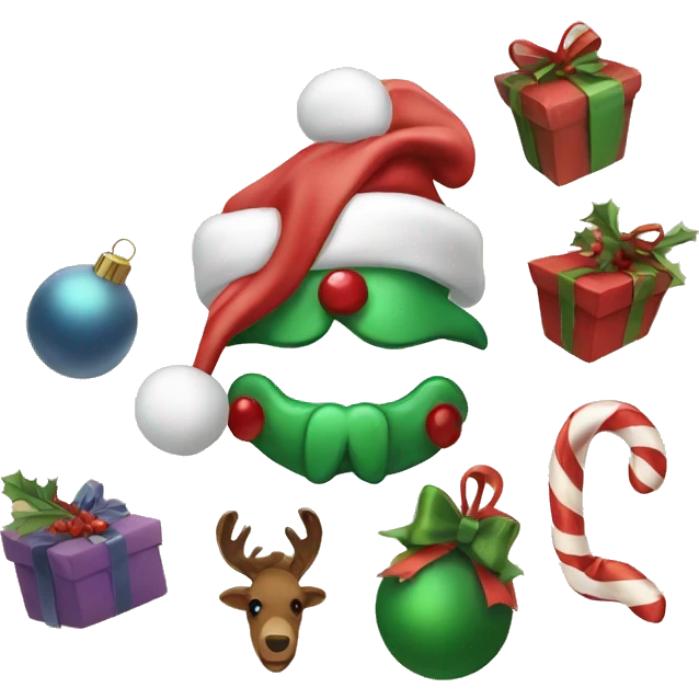 Christmas things emoji
