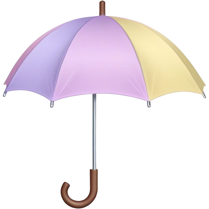 
pastel children's umbrella emoji