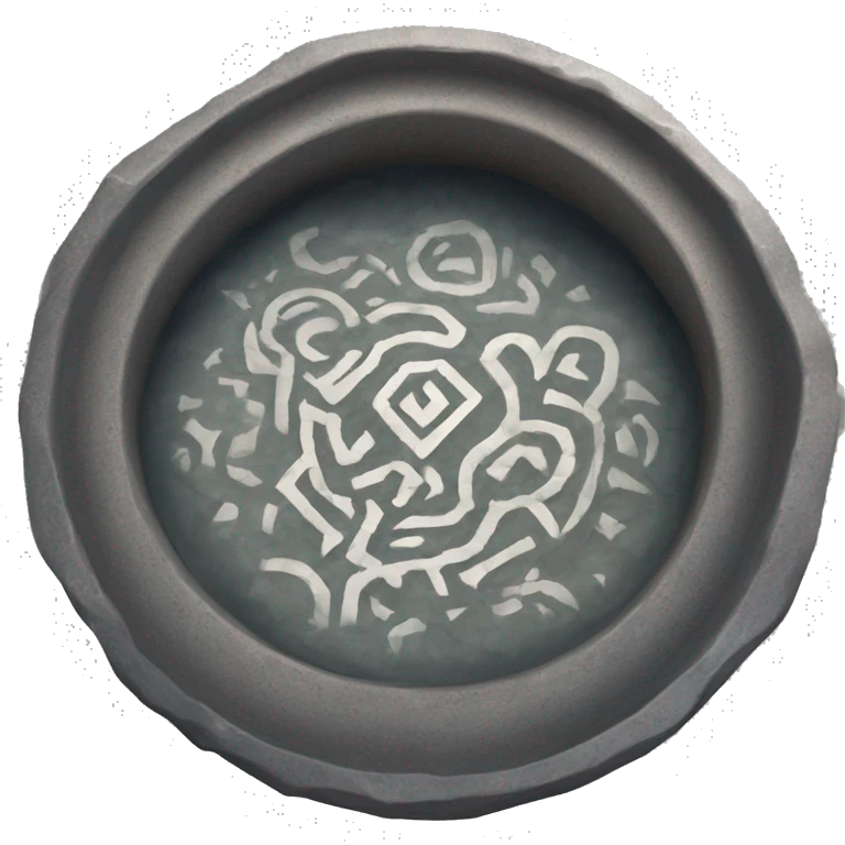 
The Pensieve is a wide, shallow stone basin with intricate runes around its edges. It holds a silvery, swirling substance that allows users to view and experience memories in real-time. emoji