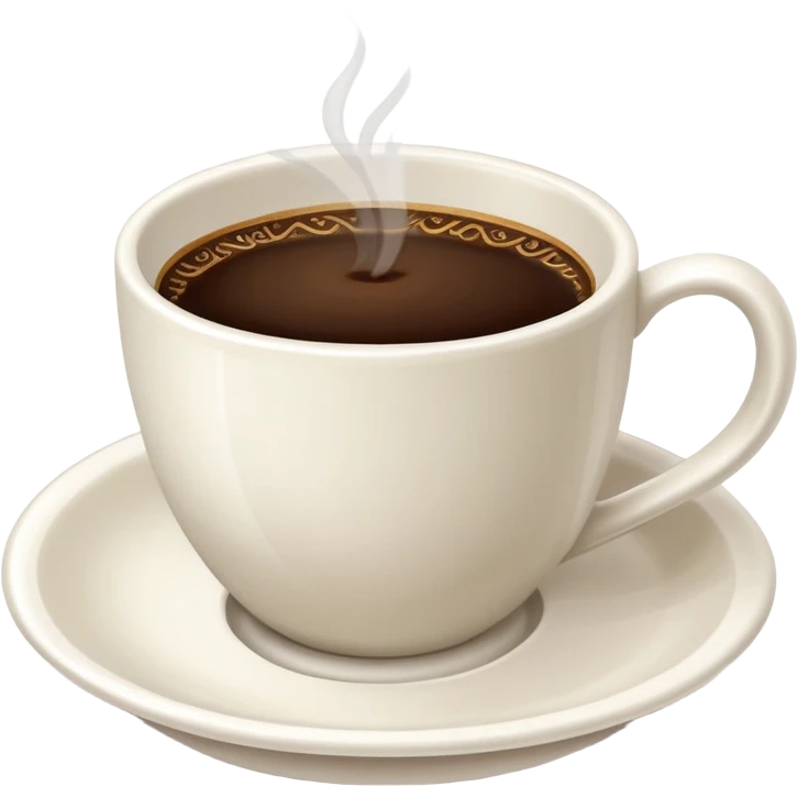 a cup of Saudi coffee emoji