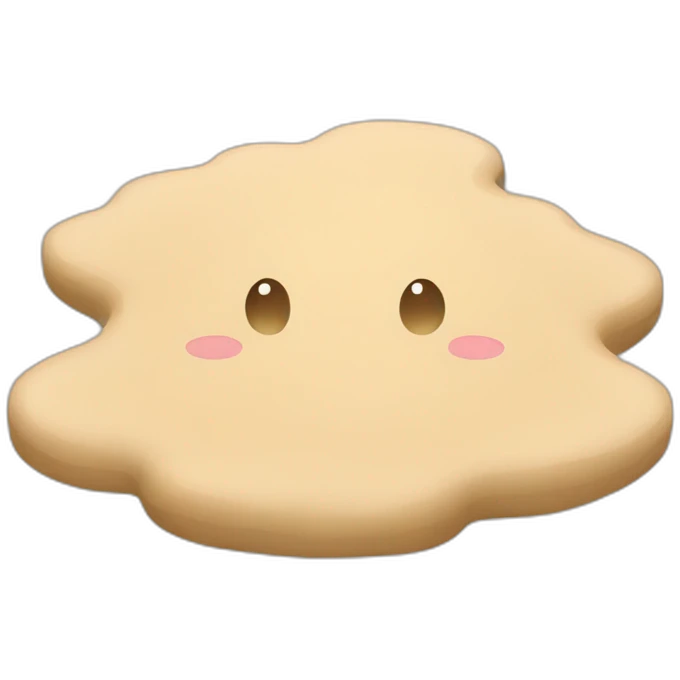 Puddle beige emoji