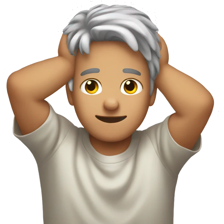 Hands over ears emoji
