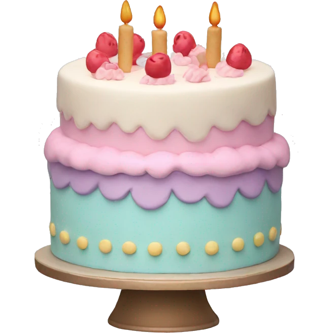Pastel cake  emoji
