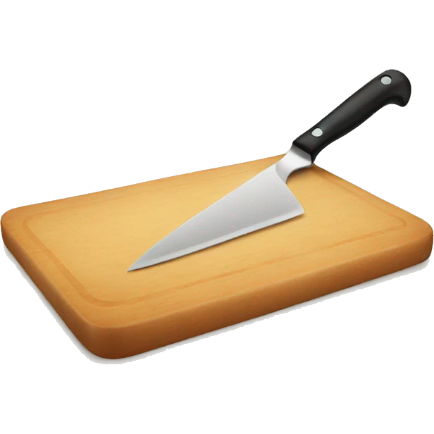 cutting board emoji