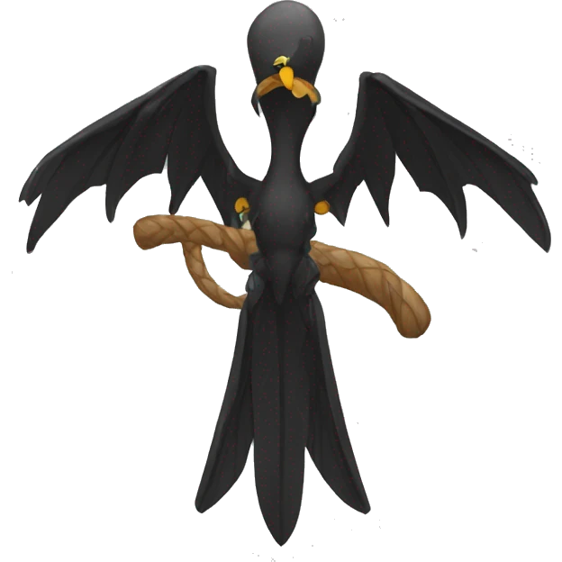 Lazo negro de luto emoji
