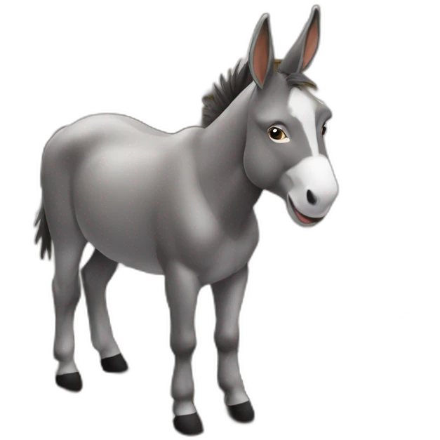donkey-on-rails emoji