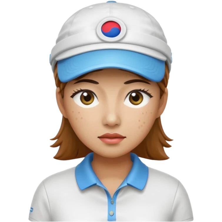 korean women golfer sick profile emoji