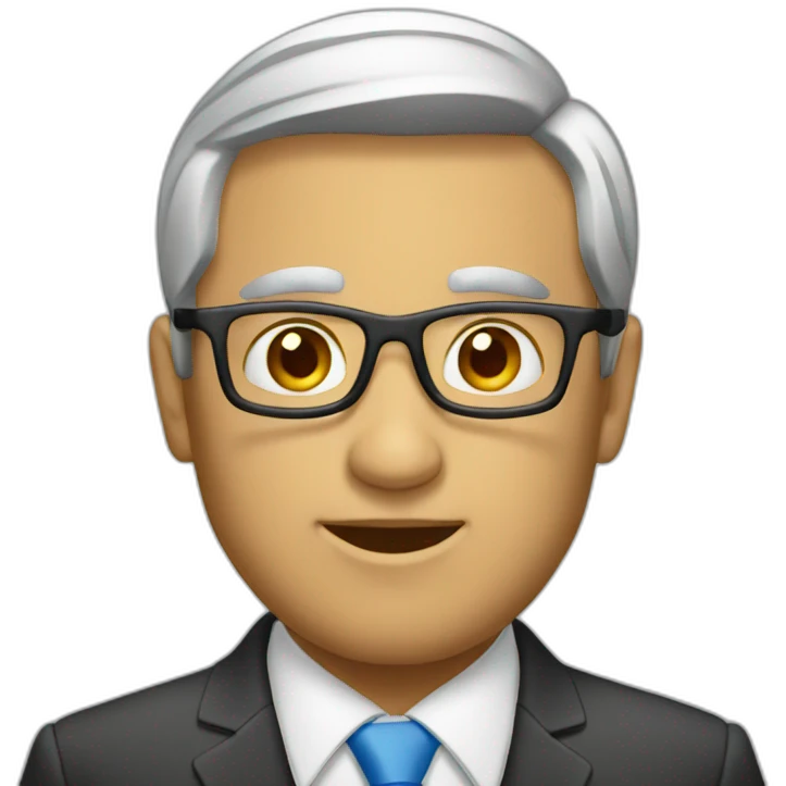a business emoji