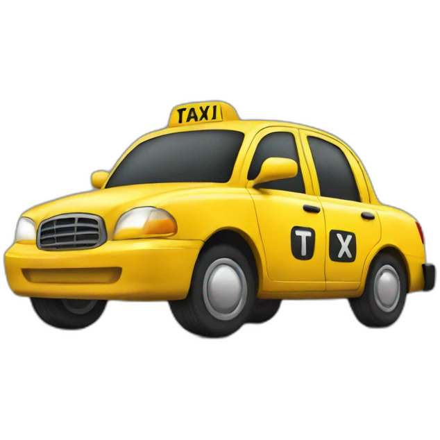 taxi emoji
