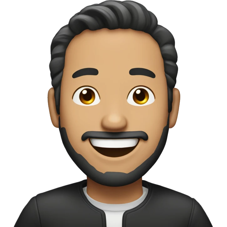 paolo mantoan with beard laughing emoji