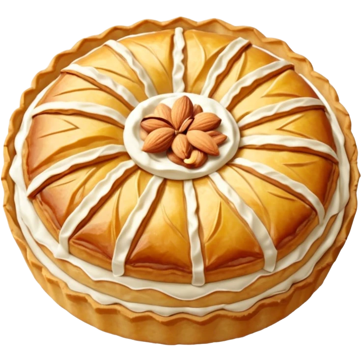frangipane galette des rois emoji
